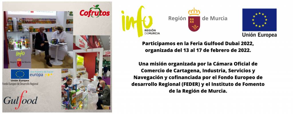 Cofrutos en la Gulfood 2022 en Dubai 